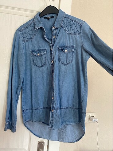 xs Beden Koton denim gömlek