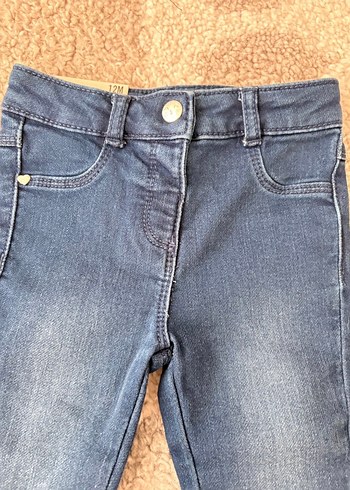 Kız Çocuk Kot Pantolon - Görsel 2