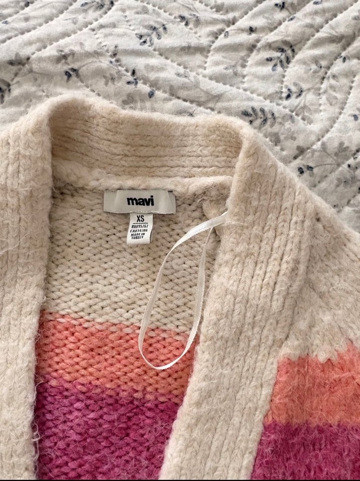 Mavi jeans hırka - Görsel 3