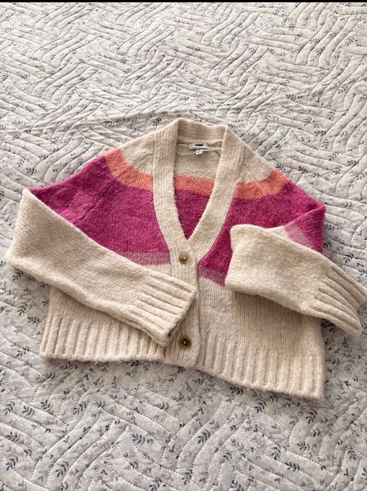 Mavi jeans hırka - Görsel 2