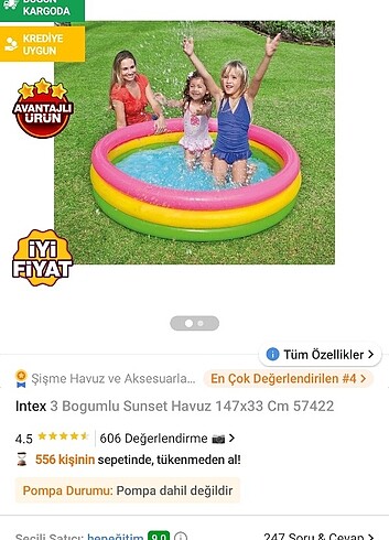 Şişme havuz