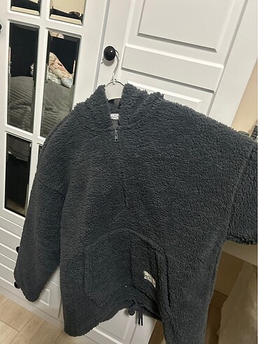 Peluş kanguru sweat