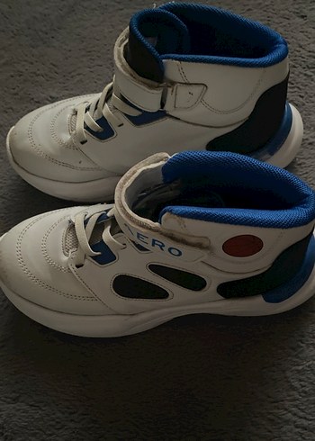 Aeropostale Beyaz Erkek Çocuk Sneaker - Cırt Cırtlı
