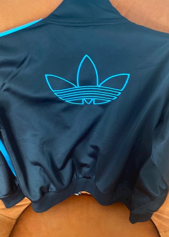 8 Yaş Beden Erkek Çocuk Mavi Fermuarlı Sweatshirt