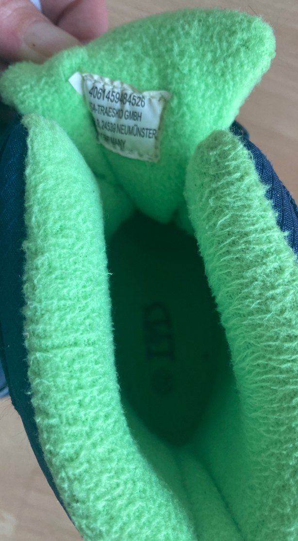 Almanyadan Mavi Erkek Çocuk Cırt Cırtlı Bot - Görsel 3