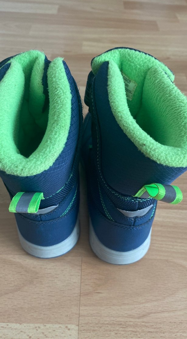 Almanyadan Mavi Erkek Çocuk Cırt Cırtlı Bot - Görsel 2