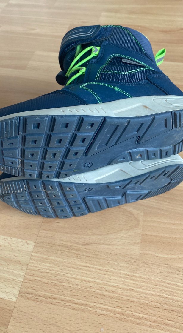 Almanyadan Mavi Erkek Çocuk Cırt Cırtlı Bot - Görsel 4