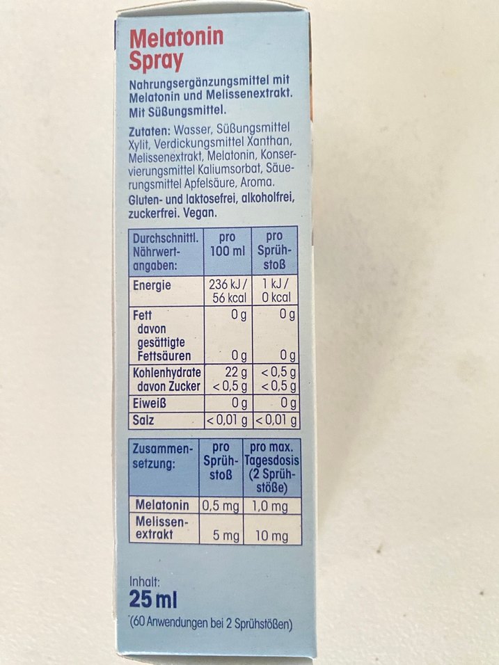 Mivolis Melatonin Sprey 25ml - Görsel 2