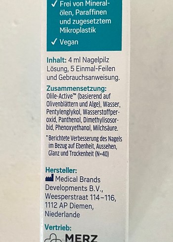 Tırnak mantar seti Almanyadan - Görsel 2