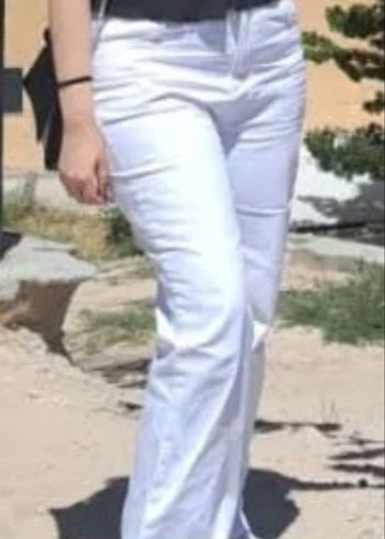 Defacto Kalın Keten Kumaş Pantolon