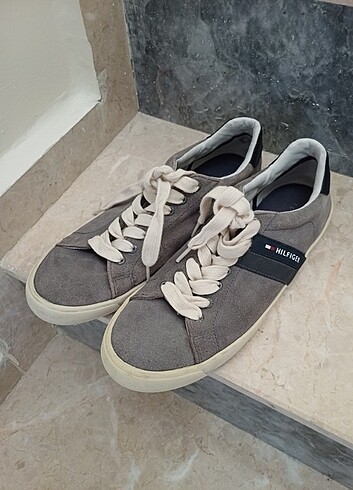 42 Beden gri Renk TOMMY HİLFİGER ERKEK AYAKKABI