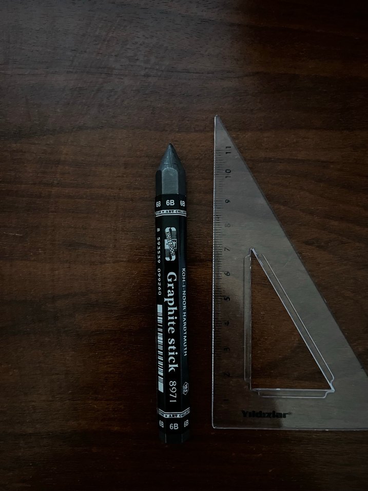 Siyah Grafit Çubuk 8971 - Görsel 2