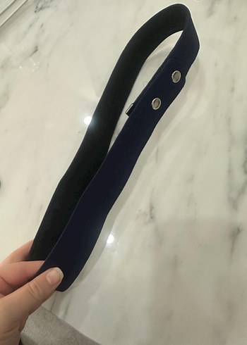 Lacivert Güllü Tül Abiye Elbise - Görsel 11