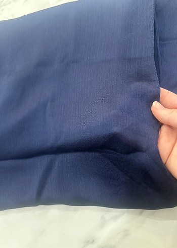 lacivert Saten Taşlı Abiye - Görsel 9