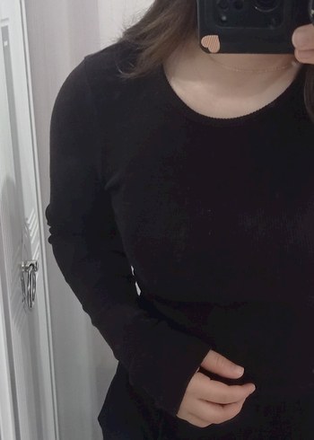 Acı kahverengi bluz - Görsel 5