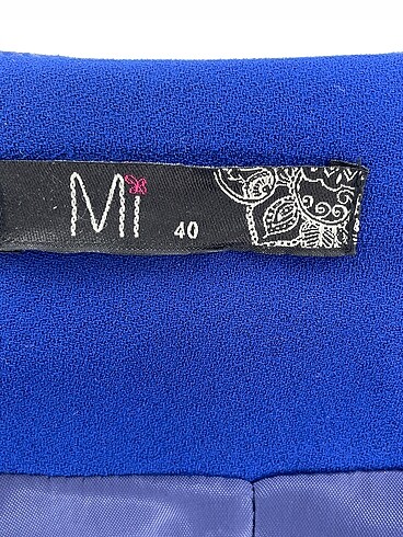 40 Beden lacivert Renk Vintage Love Blazer %70 İndirimli.