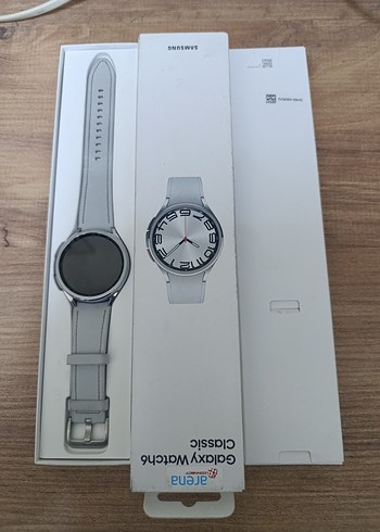 Beden Renk Samsung Galaxy Watch 6 Classic gümüş Akıllı Saat