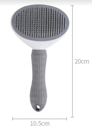 Kedi Tüy Toplayıcı Fırça Gri - Görsel 2