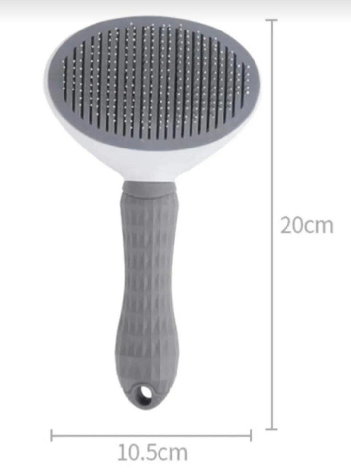 Kedi Tüy Toplayıcı Fırça Gri - Görsel 2