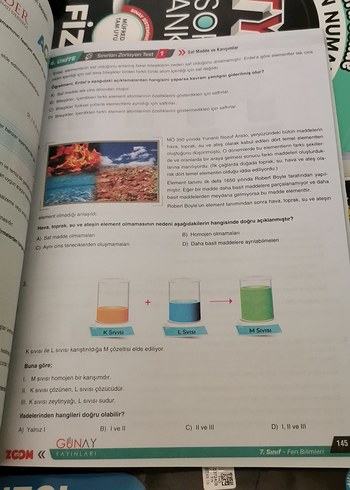  Beden 7. Sınıf Zoom Fen Bilimleri Soru Bankası