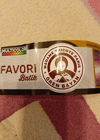  Ören bayan favori batik örgü ipi