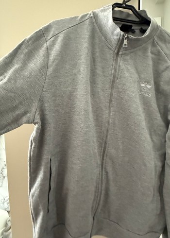 xxl Beden gri Renk Gri Fermuarlı Erkek Sweatshirt