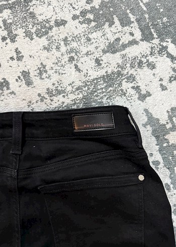 Siyah KKadın Kot Pantolon - Görsel 5