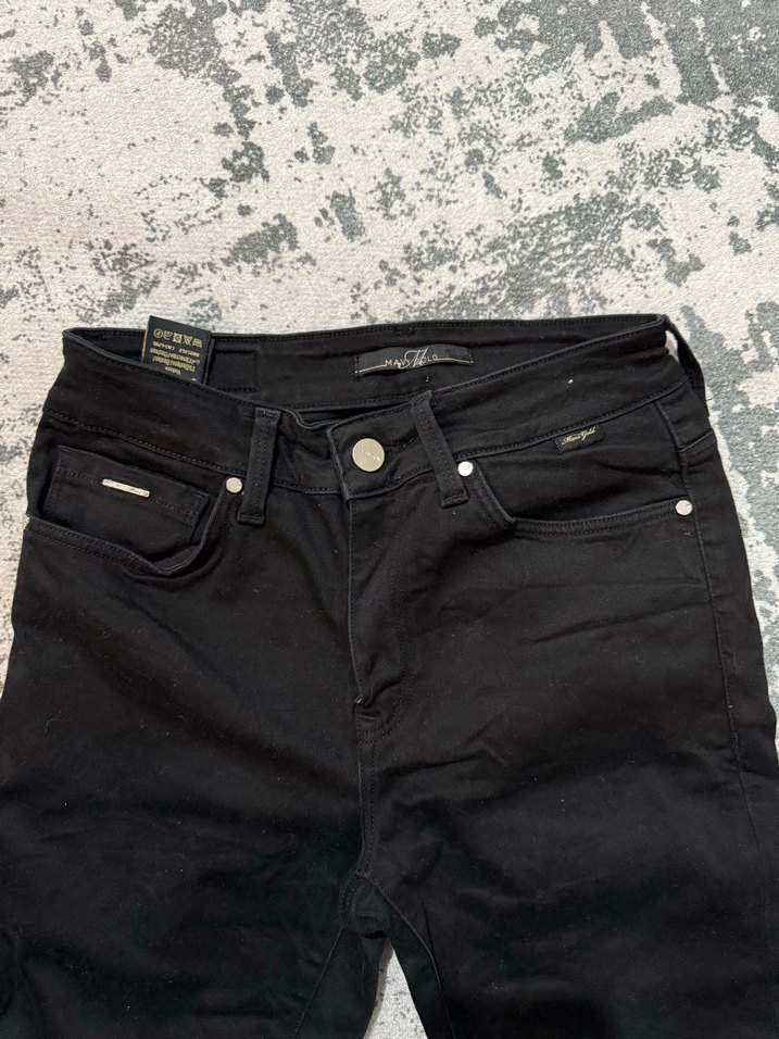 Siyah KKadın Kot Pantolon - Görsel 2