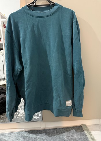 Mavi Rahat Kesim Uzun Kollu Sweatshirt - Görsel 2