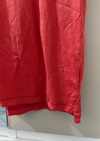 Kırmızı Erkek  Tişört - Görsel 2