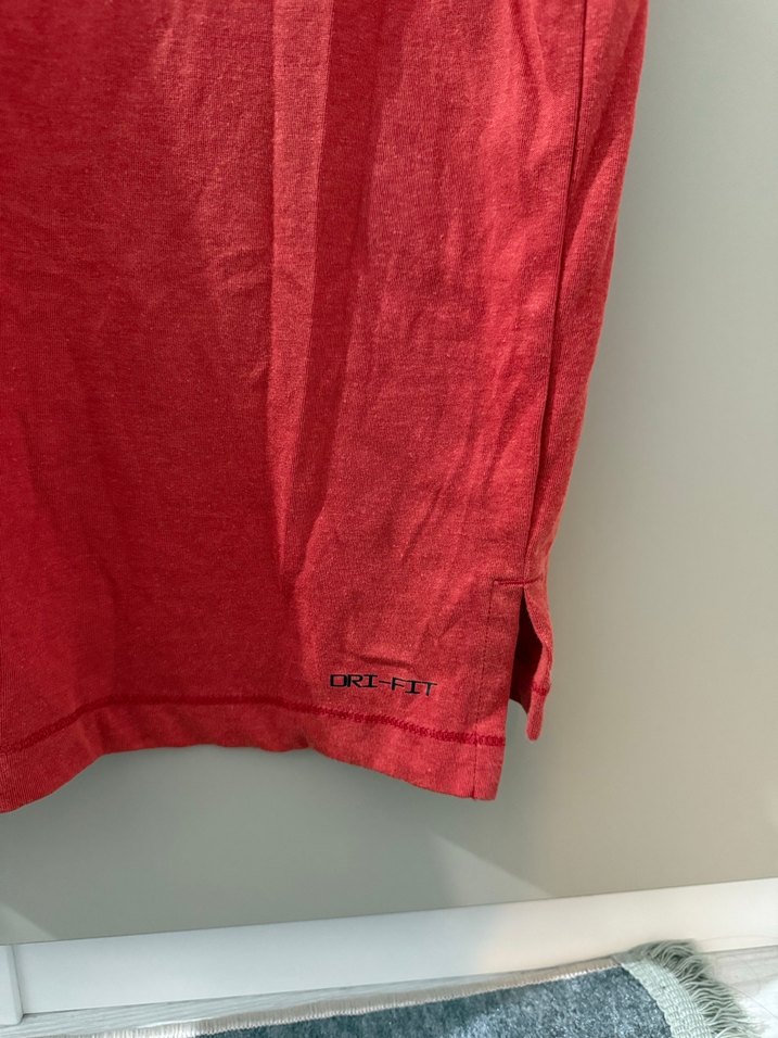 Kırmızı Erkek  Tişört - Görsel 5