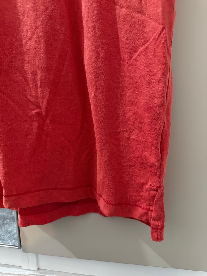 Kırmızı Erkek  Tişört - Görsel 2