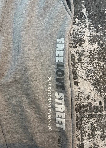 Gri Kadın Fermuarlı Sweatpant - Görsel 2