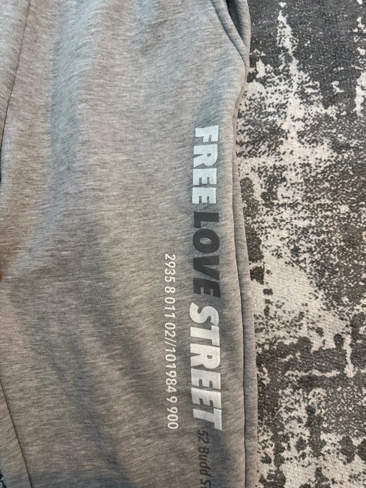 Gri Kadın Fermuarlı Sweatpant - Görsel 2