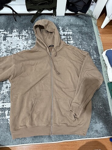 Oversize sweatshirt hırka