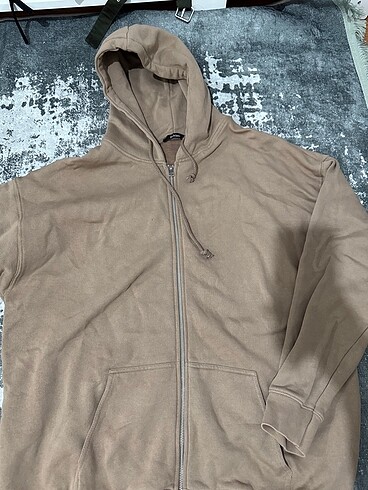 l Beden Oversize sweatshirt hırka