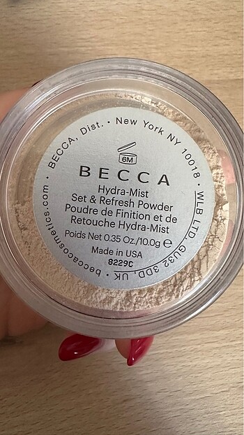 Becca Becca Hydra Mist Pudra