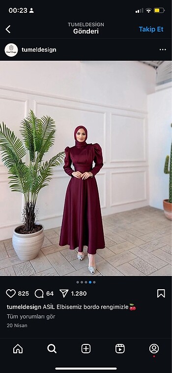 Bordo abiye