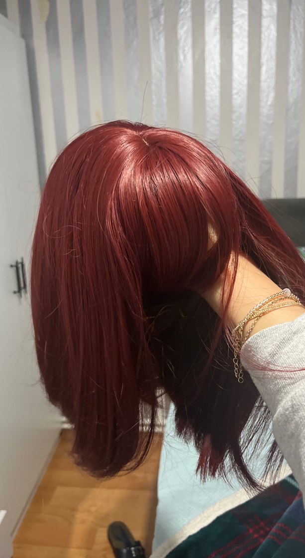 Kızıl Cosplay Peruk - Görsel 4