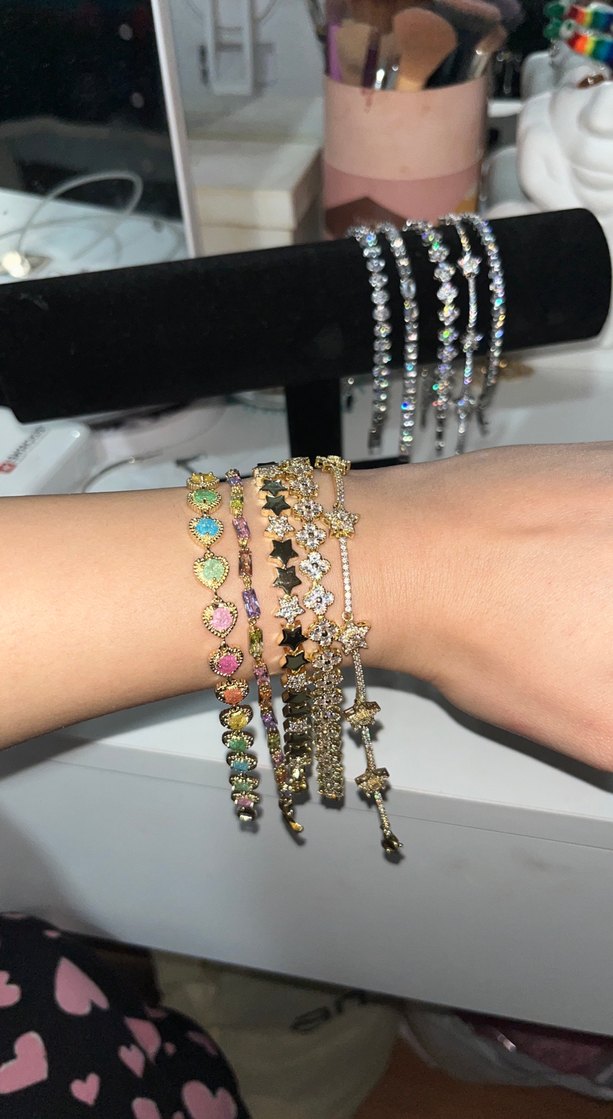 Renkli Payetli Bohem Bileklikler - Görsel 2