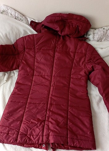 Zara Bordo renk mont