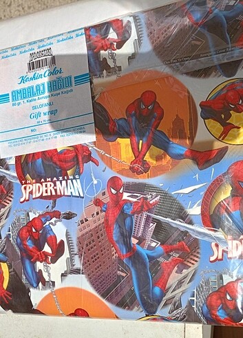 Keskin Color kaplama kağıdı Spiderman 
