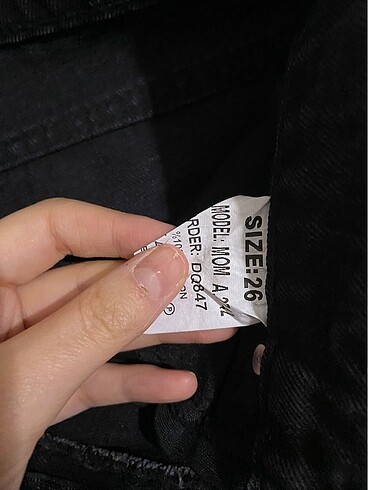 26 Beden Mom jean