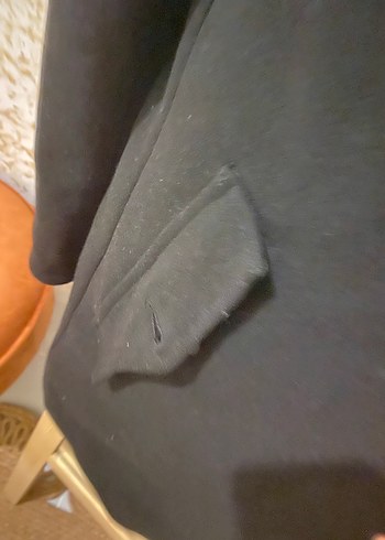 Siyah Süet Erkek Klasik Ofis Kabanı - Görsel 4