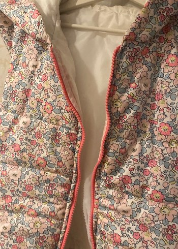 Kız Çocuk Çok Renkli Fermuarlı Yelek - Görsel 2