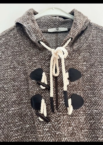 Bohem Tarzı Uzun Kahverengi Kadın Sabahlık - Görsel 6