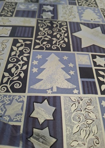 Mavi ve Gri Desenli Tabak - Görsel 4