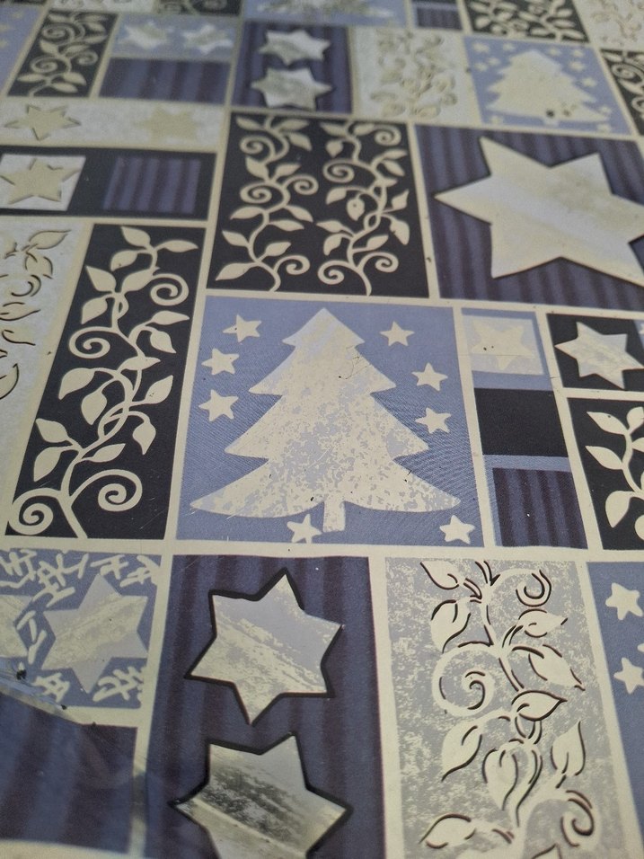 Mavi ve Gri Desenli Tabak - Görsel 4