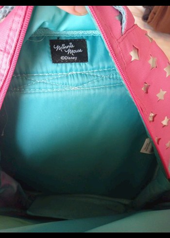 Renkli Minnie Mouse Çocuk Okul Çantası - Görsel 5