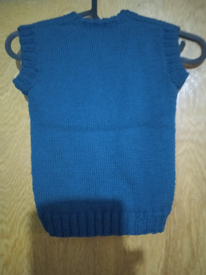 Erkek Çocuk V Yaka Triko Süveter - Görsel 4